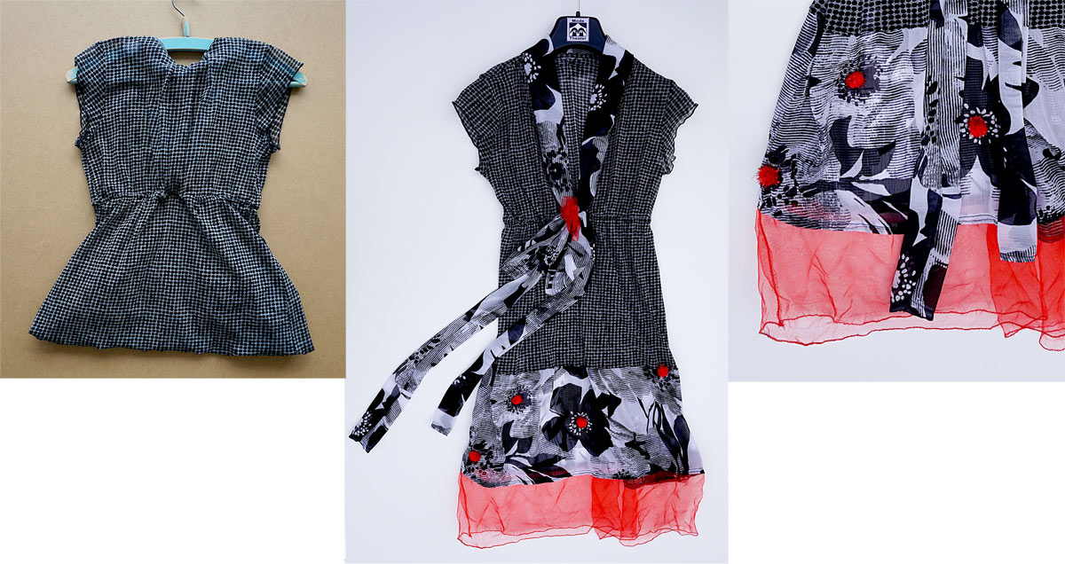 Upcycling_Bluse_Schleife