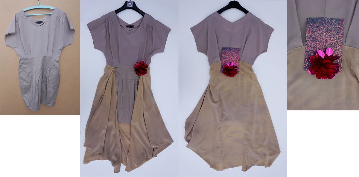 Upcycling_Kleid_Glitzer