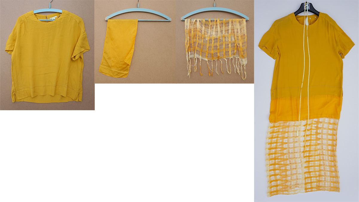 Upcycling_Kleid_gelb
